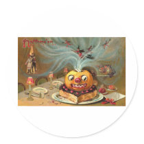 Vintage Halloween Greeting Cards Classic Posters