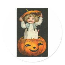 Vintage Halloween Greeting Cards Classic Posters