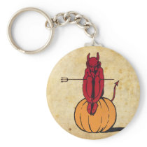 Vintage Halloween Keychain