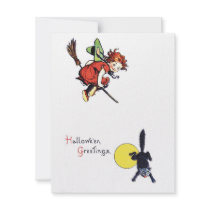 Vintage Halloween Party Personalized Invite