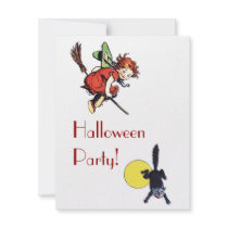Vintage Halloween Party Invite