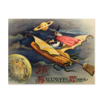Vintage Halloween Postcard