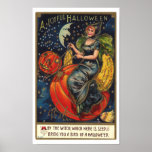 Vintage Halloween Poster