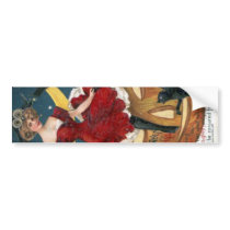 Vintage Halloween Pumpkin and Friends Greetings Bumper Stickers
