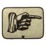 Vintage Hand and Pointing Finger Planners