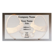 Vintage Handcuffs Business Card