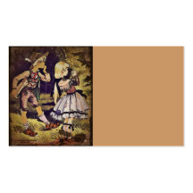 Vintage Hansel and Gretel See the Cottage Business Cards