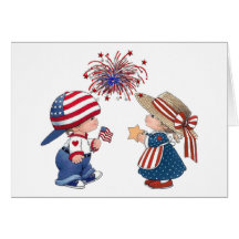 Vintage Happy Birthday America Cards
