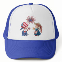 Vintage Happy Birthday America Hat