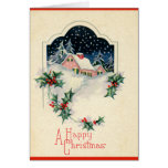 Vintage Happy Christmas Cards