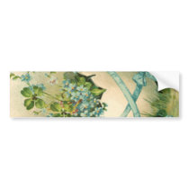Vintage Happy Easter Designs Bumper Stickers