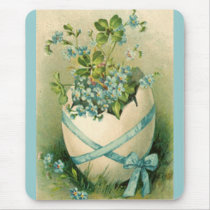 Vintage Happy Easter Designs Mouse Pads