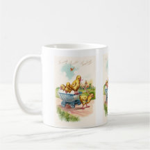 Vintage Happy Easter Designs Mugs