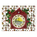 Vintage Happy New Year Postcard
