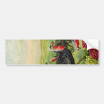 Vintage Happy Thanksgiving Turkey Bumper Stickers