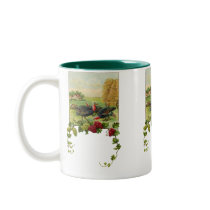 Vintage Happy Thanksgiving Turkey Mug