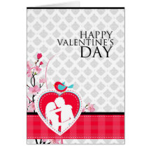 Vintage Happy Valentine's Day Felicitación