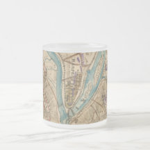 Vintage Harpers Ferry Civil War Map (1862) Coffee Mug