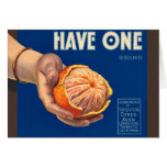 Vintage Have One Brand Sequoia Advertisement Cards