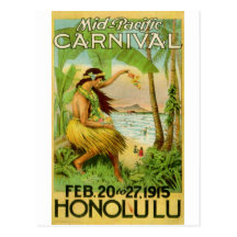Vintage Hawaiian Travel Post Cards