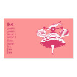 Vintage High Fashioned Shopper Business Card Template