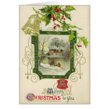 Vintage Holiday Card