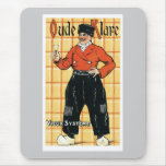 Vintage Holland Wine Liquor Product Label Mouse Pad