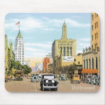 Vintage Hollywood Mouse Pad
