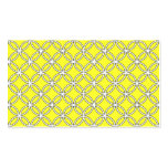 Vintage Hollywood Yellow Business Card
