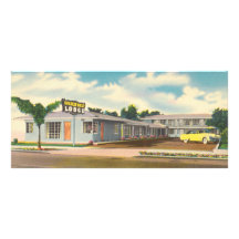 Vintage Hotel, Golden West Lodge Motel Rack Cards