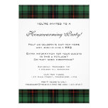 Vintage Housewarming, Tartan Davidson Pattern Invitations
