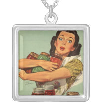 Vintage Housewife Pendants