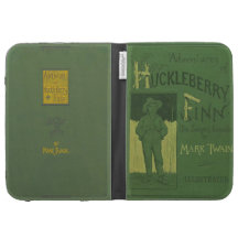 Vintage Huck Finn Kindle Case