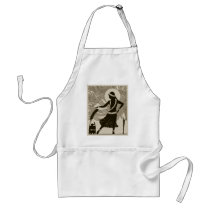 Vintage Hula Girl Apron