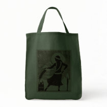 Vintage Hula Girl Canvas Bags