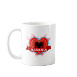 Vintage I Love Albania Mugs