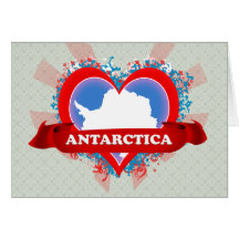 Vintage I Love Antarctica Cards