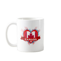 Vintage I Love Canada Coffee Mug