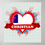 Vintage I Love Christian Posters