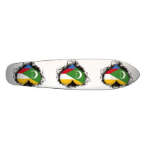 Vintage I Love Comoros Skateboard Decks