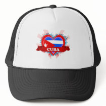 Vintage I Love Cuba Trucker Hat
