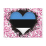 Vintage I Love Estonia Post Cards
