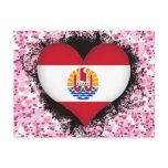 Vintage I Love French Polynesia Postcards