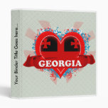Vintage I Love Georgia Binders