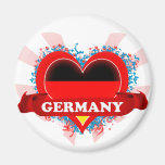 Vintage I Love Germany Refrigerator Magnets