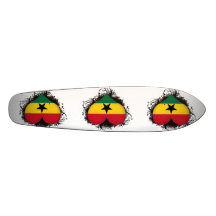 Vintage I Love Ghana Skateboards