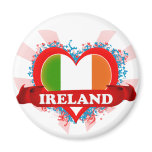 Vintage I Love Ireland magnets