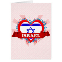 Vintage I Love Israel Cards
