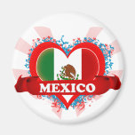 Vintage I Love Mexico Fridge Magnets