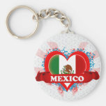 Vintage I Love Mexico Keychains